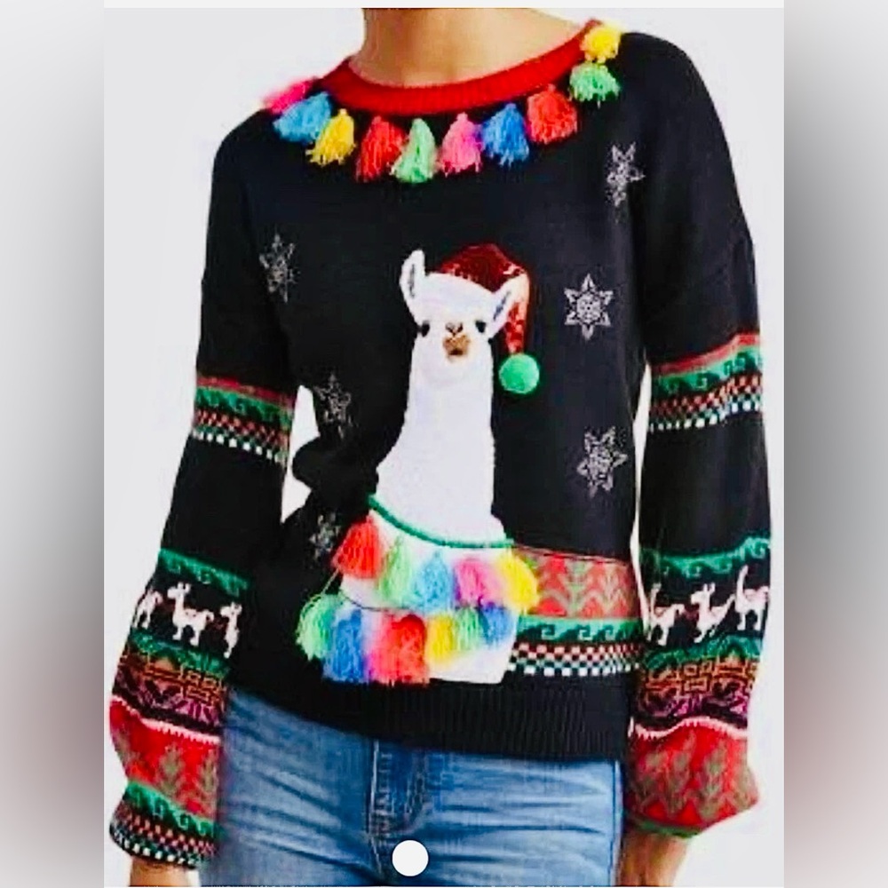 CUTEST UGLY CHRISTMAS SWEATER EVER💋EUC